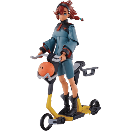 Mobile Suit Gundam: The Witch from Mercury: Suletta Mercury (Regular Uniform Ver.) and Option Set TAMASHII NATIONS Robot Spirits Figure
