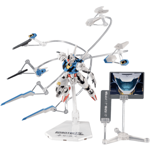 Mobile Suit Gundam: The Witch from Mercury: <Side MS> XVX-016 Gundam Aerial Ver. A.N.I.M.E. TAMASHII NATIONS Robot Spirits 15th Anniversary Figure