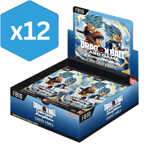 Dragon Ball Super TCG: Fusion World - Cross Force - Booster Box FB10 (Sealed Case)