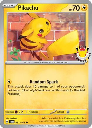 Pikachu (Pokemon Day 2026) 51 - Miscellaneous Cards  Products Holofoil