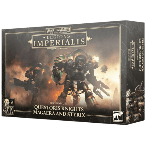 Warhammer The Horus Heresy: Legions Imperialis - Mechanicum - Questoris Knights Magaera and Styrix
