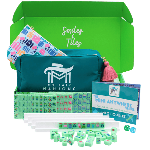 Mini Travel Mahjong: Mini Anywhere Series - Green