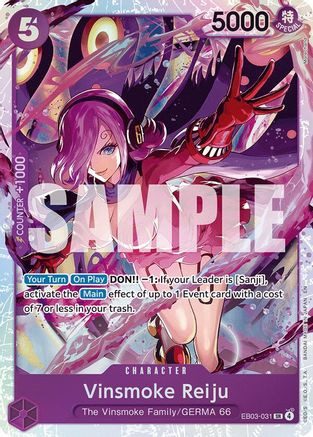 Vinsmoke Reiju (EB03-031) Extra Booster: One Piece Heroines Edition Foil