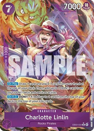 Charlotte Linlin (Alternate Art) (EB03-034) Extra Booster: One Piece Heroines Edition Foil