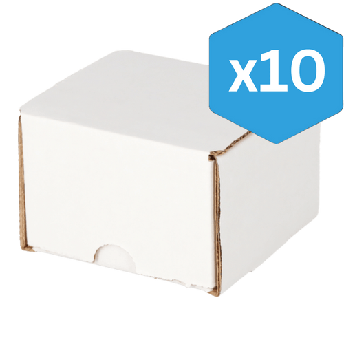 BCW Supplies: 200 Count Storage Box - Single Row Cardboard 10-Pack