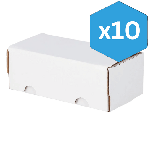 BCW Supplies: 400 Count Storage Box - Single Row Cardboard 10-Pack