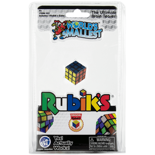 World's Smallest: Rubik's Cube