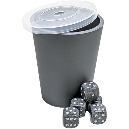 Chessex: Cup-O-Dice Games - Grey