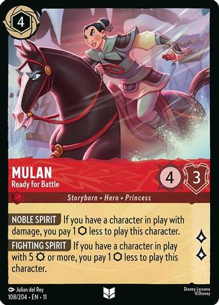 Mulan - Ready for Battle (108/204) - Winterspell