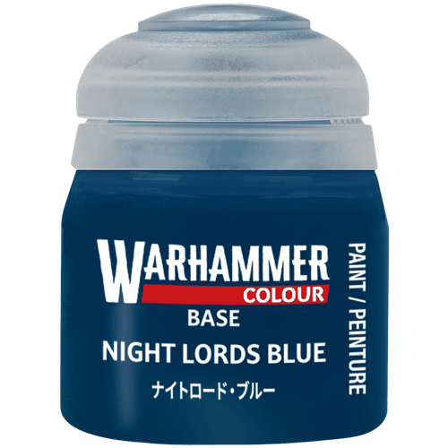 Warhammer Colour Paint: Base - Night Lords Blue (12ml)