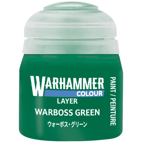 Warhammer Colour Paint: Layer - Warboss Green (12ml)