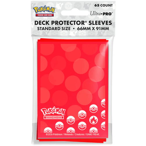 Ultra Pro Sleeves: Pokemon - Fire Type Energy (65ct)