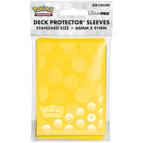 Ultra Pro Sleeves: Pokemon - Lightning Type Energy (65ct)
