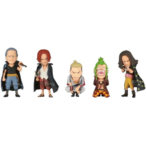 One Piece: Red Hair Pirates vs. Bartolomeo - Banpresto World Collectable Figure - Display Box (PREORDER)
