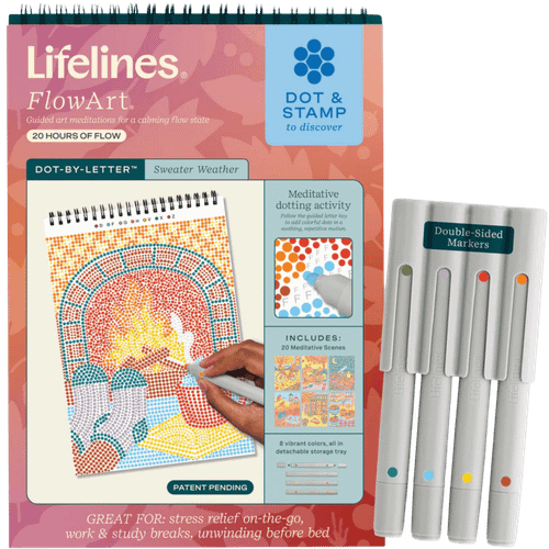 Lifelines FlowArt: Dot-by-Letter - Sweater Weather