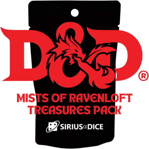 Sirius Dice: Dungeons & Dragons Mists of Ravenloft: Treasure Packs (1) (PREORDER)