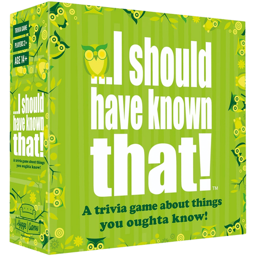 ...I should have known that!