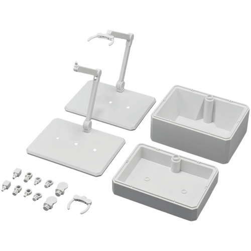 Bandai Hobby: Accessory - Action Base 7 & Option Box 1 White