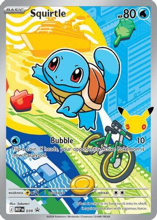 Squirtle - 039 39 - ME Mega Evolution Promo Holofoil
