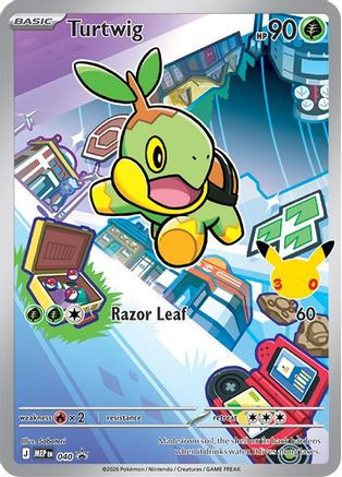 Turtwig - 040 40 - ME Mega Evolution Promo Holofoil