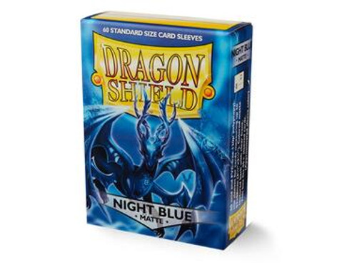 Dragon Shield: Night Blue Matte Size Card Sleeves (60ct)