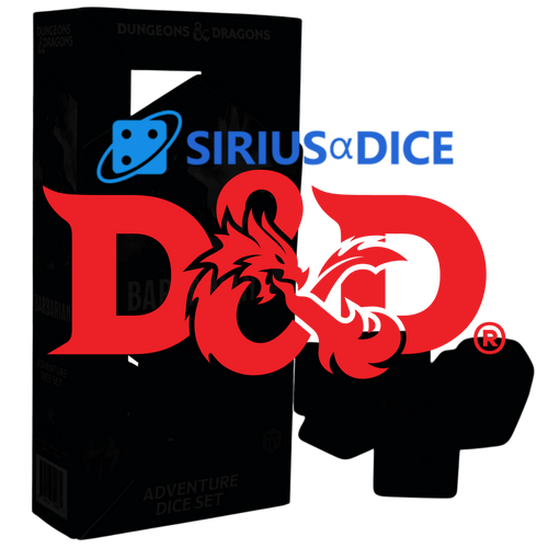 Sirius Dice: Dungeons & Dragons Adventure Dice Set - Warlock - Purple/Green (14) (PREORDER)