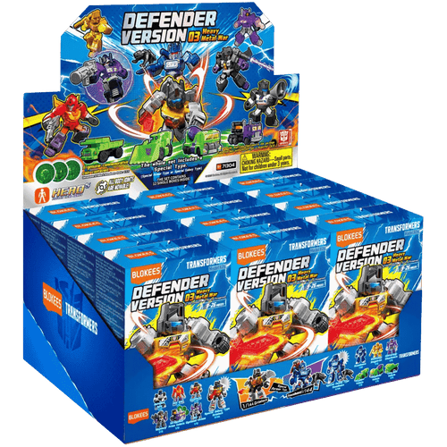 Blokees: Transformers - Defender Version 03 Heavy Metal War - Display Box (12) (PREORDER)