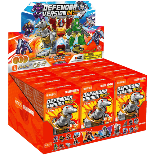 Blokees: Transformers - Defender Version 04 Tyrants Fury - Display Box (12) (PREORDER)