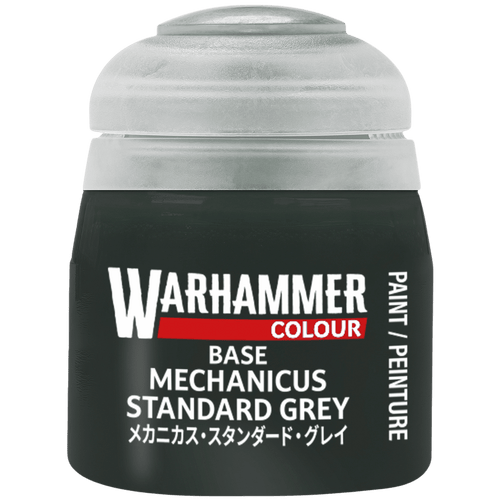 Warhammer Colour Paint: Base - Mechanicus Standard Grey (12ml)