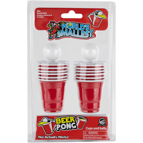 World's Smallest: Beer Pong