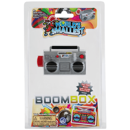 World's Smallest: Boombox