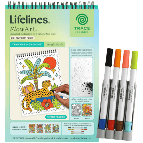 Lifelines FlowArt: Trace-By-Groove - Jungle Oasis
