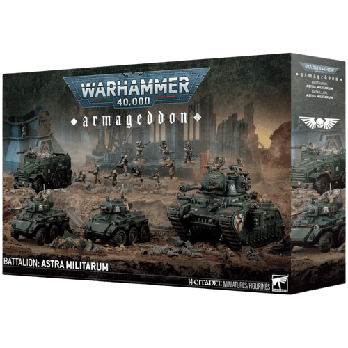 Warhammer 40K: Armageddon Battalion - Astra Militarum (PREORDER)