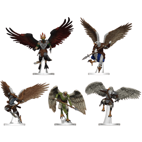 Dungeons & Dragons Miniatures: Icons of the Realms - Aarakocra Flock (PREORDER)