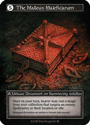 The Malleus Maleficarum (Foil)  - Gothic Foil