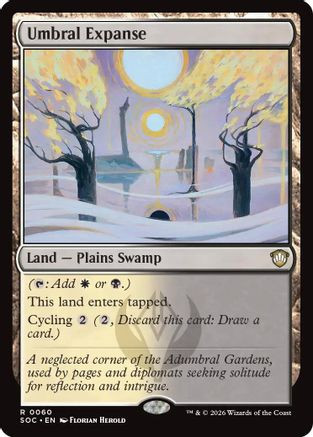 Umbral Expanse (SOC-060) - Commander: Secrets of Strixhaven