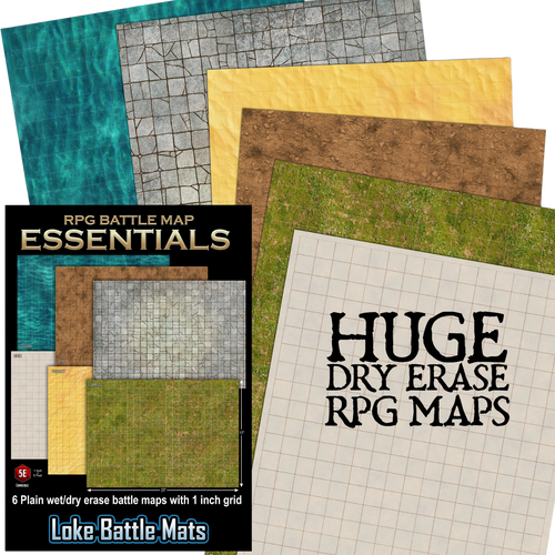 Essential RPG Battle Maps Starter Set (PREORDER)