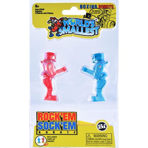 Worlds Smallest: Rock’Em Sock’Em Robots