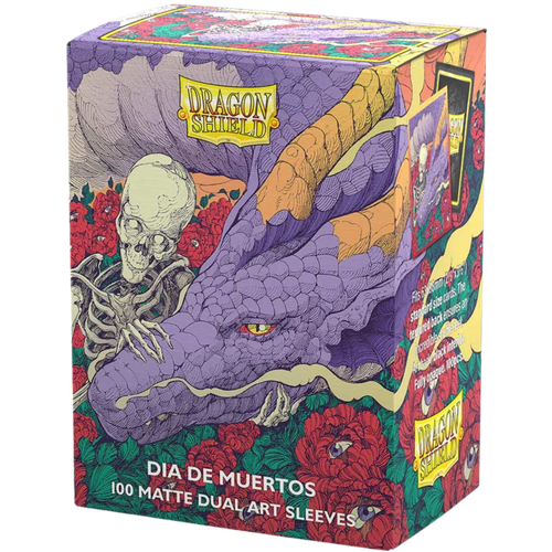 Dragon Shield: Dia de Muertos - Matte Dual Art Sleeves (100ct) (PREORDER)