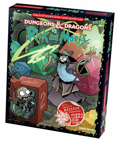 Dungeons & Dragons vs. Rick & Morty RPG