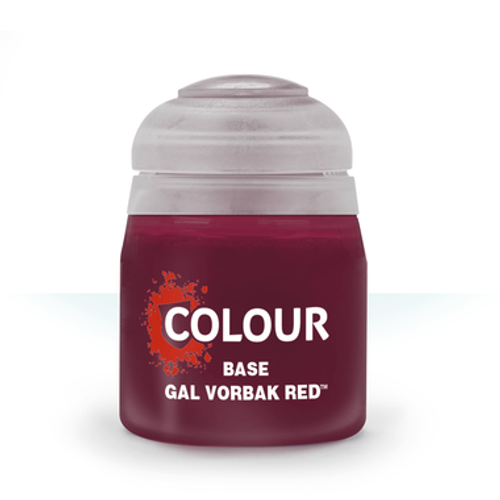 Citadel Colour Base Paint: Gal Vorbak Red (12ml)