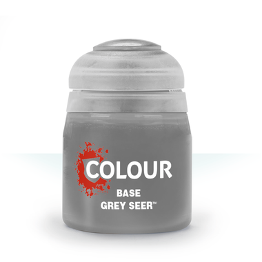 Citadel Colour Base Paint: Grey Seer (12ml)