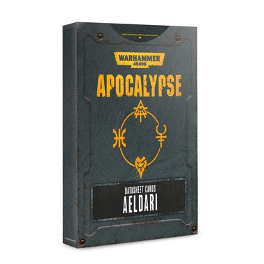 Warhammer 40K: Apocalypse - Aeldari Datasheet Cards