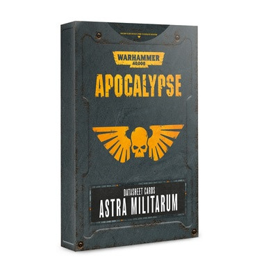 Warhammer 40K: Apocalypse - Astra Militarum Datasheet Cards