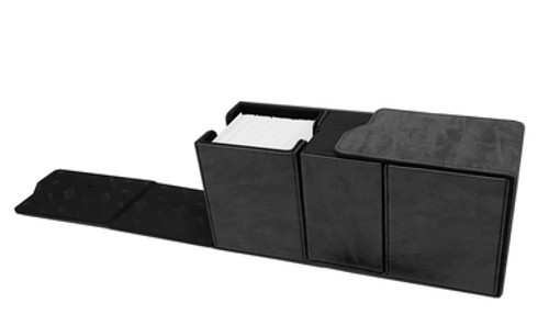 Ultra Pro Deck Box: Suede Collection - Alcove Vault (Jet)