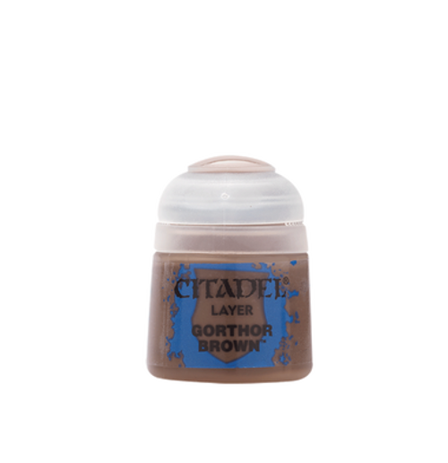 Citadel Layer Paint: Gorthor Brown (12ml)