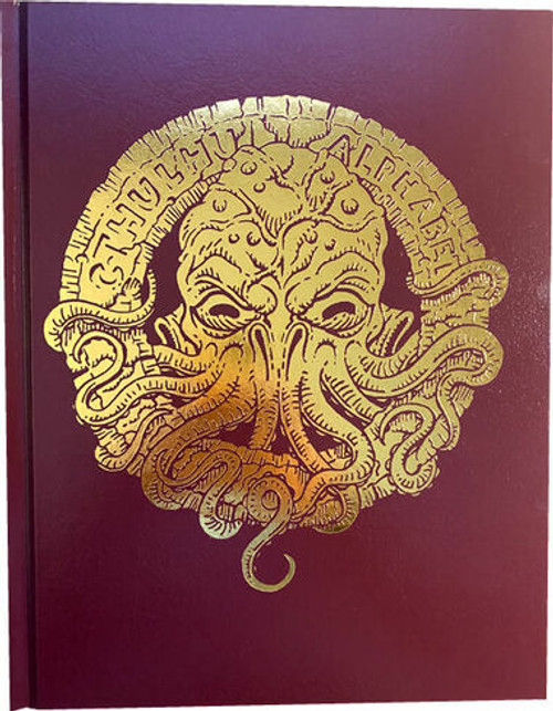 The Cthulhu Alphabet (Bronze Foil Hardcover)