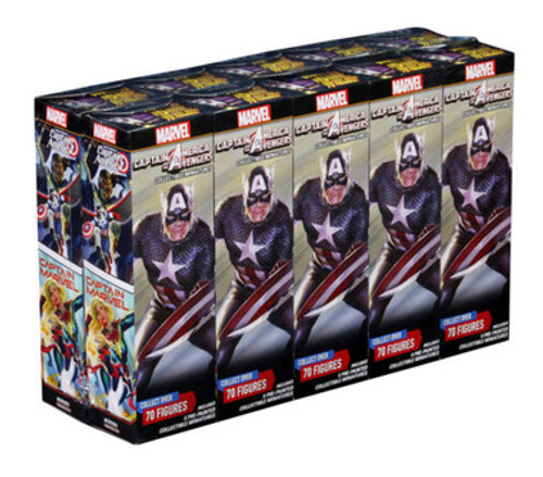 Marvel HeroClix: Captain America and the Avengers Booster (10ct) Brick (Clearance)