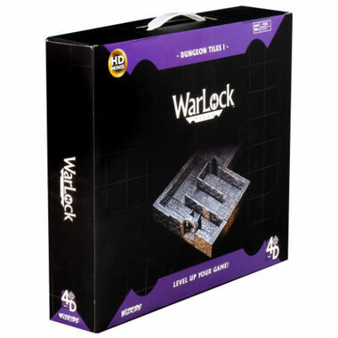 Wizkids Miniatures 4D Settings: WarLock Tiles - Dungeon Tiles I