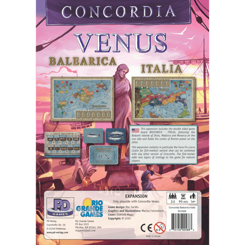 Concordia Venus: Balearica & Italia Expansion